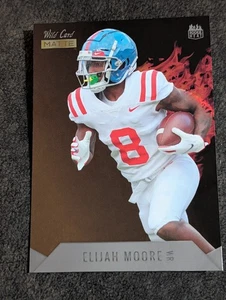 2021 Wild Card Matte Red Rookie Heat Elijah Moore #MRHR-24 Cleveland Browns - Bild 1 von 2
