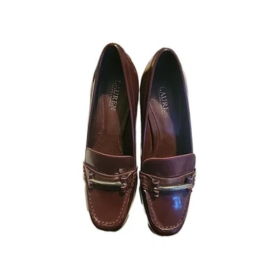 Mocasines de tacón Lauren Ralph Lauren Dalena talla 10B Foto 1 de 4
