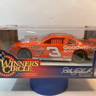 1997 Winners Circle Wheaties #3 Dale Earnhardt 1:24th  race car/rough box - Image 1 of 4