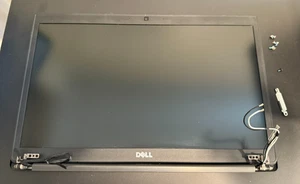 Dell Latitude 7480 Series 14" Screen Complete Assembly w hinges and screws - Zdjęcie 1 z 5