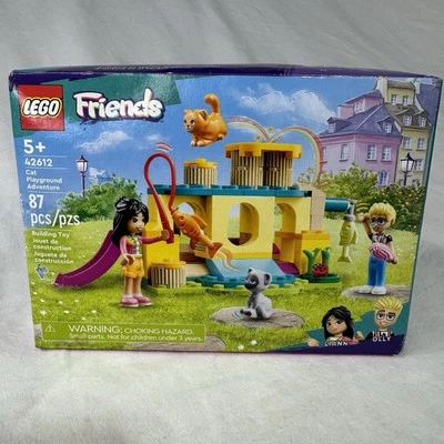 Новый в коробке Lego друзья Cat игровая площадка приключения набор 42612 5 + 87шт Liann & Olly - Изображение 1 из 4