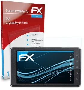 atFoliX Pellicola Protettiva per DJI CrystalSky 5.5 Inch chiaro - Foto 1 di 9