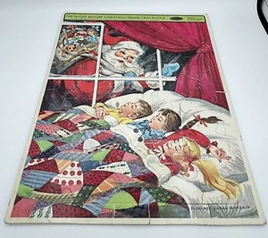 vintage Christmas puzzle 1965 whitman - Picture 1 of 3