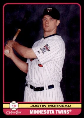 2009 O-Pee-Chee Black #455 Justin Morneau - Image 1 of 2