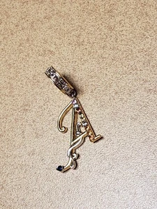 Michael Valitutti Stamped “NH” Sterling Silver “A” Initial Pendent - Picture 1 of 7