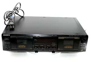 SONY 2-HEAD AUTO REVERSE CASSETTE DECK TC-WE435 - SERVICED - CLEANED - TESTED - Picture 1 of 6