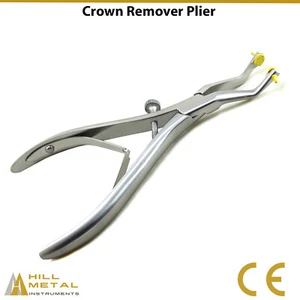 Dental Crown Remover Forceps 13 cm Temporary Crown Removal Pliers Easy Stainless - Bild 1 von 3