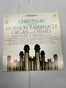 CHRISTMAS WITH MORMON TABERNACLE IRGAN AND CHIMES VINYL LP EXCELLENT CONDITION - Picture 1 of 2