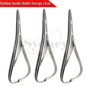 Mathieu Needle Holder Standard 14cm Forceps Locking Clamping Pliers - Bild 1 von 4