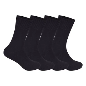 "Men's Black Merino Wool Thermal Socks – Soft, Comfortable, Ideal for Outdoor - Picture 1 of 4