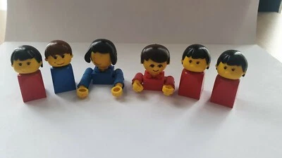Vintage Lego Homemaker Big Head Figures  - Image 1 of 4