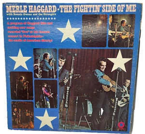 MERLE HAGGARD The Fightin' Side of Me 1970 Capitol ST80451 Patriotic Outlaw LP - Picture 1 of 4