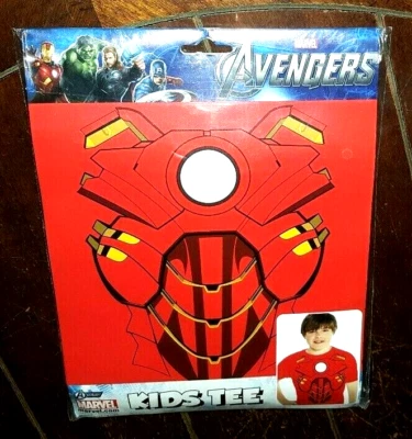 Marvel Avengers IRON MAN KIDS TEE ~One Size Fits Most Kids~  - Image 1 of 2
