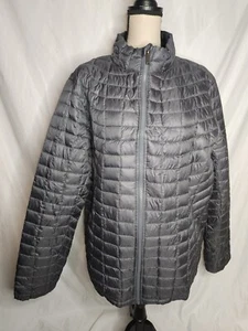 Ben Sherman Men’s XL Full Zip Gray Quilted Puffer Jacket - Picture 1 of 6