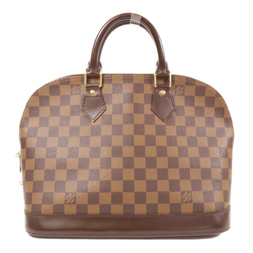 LOUIS VUITTON（LV） Borsa a mano Louis Vuitton LV GHW Alma N51131 marrone damier