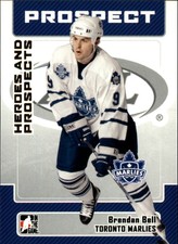 2006-07 ITG Heroes and Prospects #33 Brendan Bell 