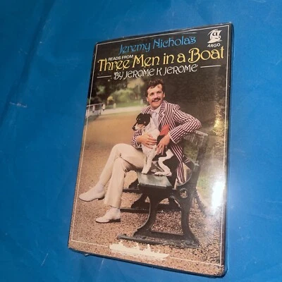 Three Men in a Boat 1983 Audiobook Cassette Jeremy Nicholas  - Image 1 of 2