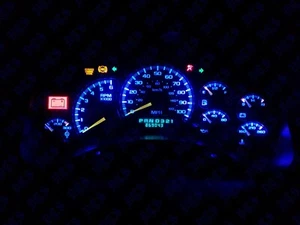 99-02 BLUE LED UPGRADE KIT SILVERADO SUBURBAN ESCALADE AVALANCHE TAHOE YUKON - Picture 1 of 24