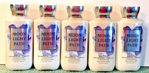 MOONLIGHT PATH BODY LOTION 8 OZ SEALED BOTTLES LOT SET X 5 NEW Bath Body Works - Picture 1 of 2