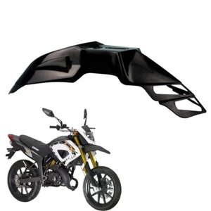 Black Supermoto Fender Enduro Mudguard Protection Cover Front For Honda Yamaha - Picture 1 of 6