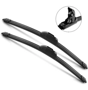 OEM QUALITY 26" + 22" Premium All-Seasons Durable Stable And Quiet Windshield... - Picture 1 of 4