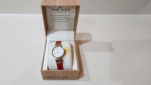 Anne Klein Woman's Watch Leather Band New AK/5144 - Picture 1 of 5