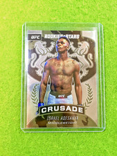 Israel Adesanya UFC CRUSADE CARD 2021 Panini ISRAEL ADESANYA Rookies & Stars  SP