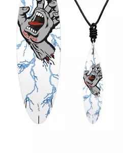 Mini-Board Santa Cruz CLASSIC Surfboard como Collar Regalo Surfista SF02#14 - Imagen 1 de 1