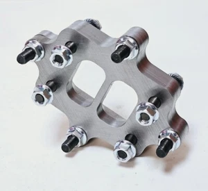 Adapts 6.7 Cummins Holset T4I Manifold to T3 Divided Turbo 24V VGT HE351VE USA - Picture 1 of 4