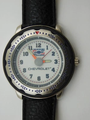 Reloj pulsera de cuarzo vintage Chevrolet Chevy America para hombre Foto 1 de 4