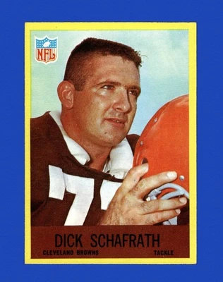1967 Philadelphia Set-Break # 45 Dick Schafrath NR-MINT *GMCARDS* - Image 1 of 2