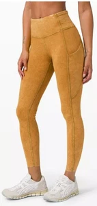 Lululemon Fast Free HR Ice Wash Spiced Bronze Leggings Womens Size 2 - Picture 1 of 7