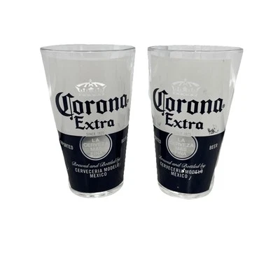 2 пивных бокала Corona Extra Beer Bar пинта Мексика  - Изображение 1 из 4
