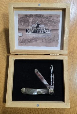 Rough Rider RR228 черный жемчуг ручки 10-летие карманный нож новый - Изображение 1 из 4