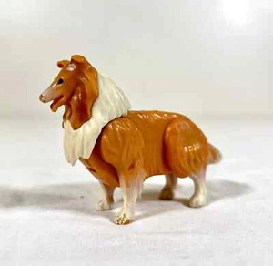 De colección 1976 Fisher Price Adventure People Wilderness Patrol Dog Collie "Scout" #307 - Imagen 1 de 5