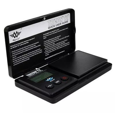 MYWEIGH 0,01 g x 200 g Original Triton T2 Mein Wiegen Digitale Waage Taschentischwaage UK
