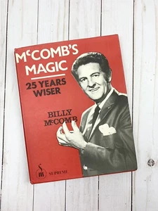McComb´s Magic 25 Years Wiser By Billy McComb Magic Book - Picture 1 of 5