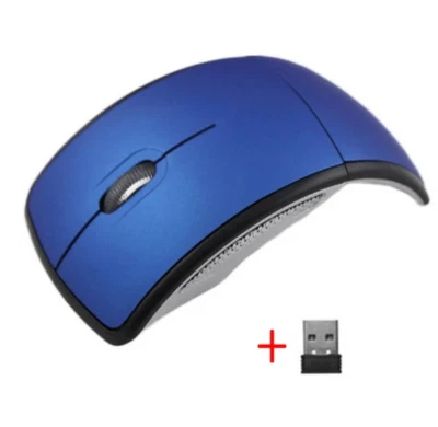 Ratón Inalámbrico Portátil, 2.4GHz Silencioso con Receptor USB, Mouse Óptico USB Foto 1 de 4