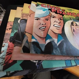SERIE "CINO E FRANCO" 5 Num. del 1974 - COLLANA YELLOW KID COMIC ART - Foto 1 di 1