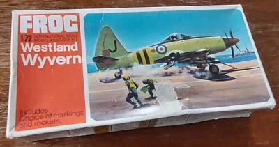 FROG F198 WESTLAND WYVERN - kit 1/72 NUOVO INTATTO (Vintage) Rare - Immagine 1 di 3