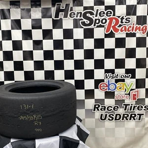 131-1 USDRRT HOOSIER DOT Road Race Tires  245/50R15 R7 - Picture 1 of 2