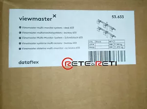 € 185+IVA Dataflex ViewMaster 53.633 Supporto Multi-Monitor 6xVESA MIS-D NUOVO - Foto 1 di 1