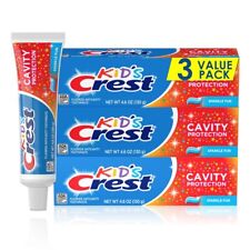 Crest Kid's Cavity Protection Toothpaste Sparkle Fun 3-Pack Free Shipping