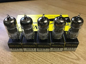 6FG7 Sylvania Sleeve of (5) Vacuum Tubes NOS NIB Tested Strong (More Available) - Picture 1 of 1