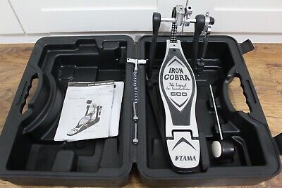 TAMA Bass Drum Single Pedal Iron Cobra 600 - Duo Glide, Power Or Rolling + Case