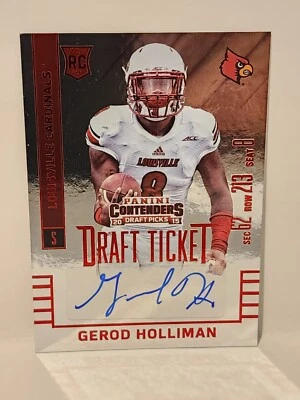 Gerod Holliman 2015 Panini Contenders Draft Picks Autograph #189 - Image 1 of 2