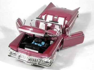 1959 BUICK ELECTRA 225 METALLIC ROSE NEW IN BOX 1:18 - Image 1 of 4