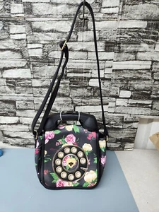 Bolso de mano Betsey Johnson rosa para teléfono novedad cartera retirado nuevo sin etiquetas - Imagen 1 de 14