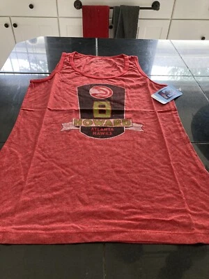 NBA Atlanta Hawks Distressed Womens Premium Tank Top Dwight Howard Red XL NWT - Image 1 of 4