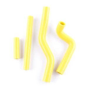 MANGUERA RADIADOR SILICONA AMARILLA PARA SUZUKI RM125 2001-2008 2002 2003 2004 05 06 07 - Imagen 1 de 11